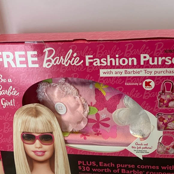 Barbie Girl Kmart Gift with Purchase T Shirt Bracelet Hobo Purse 2009 - Picture 3 of 10
